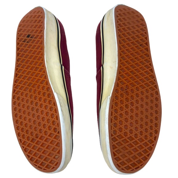 VANS Maroon & Black Low Pro 5 Hole-Size 11 - Picture 7 of 8
